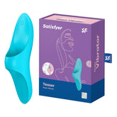 Satisfyer Teaser Finger Vibe in Blue Finger Stimulator